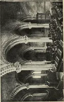 An illustration from Our English cathedrals ; their architectural beauties and characteristics, and their historical associations popularly described, together with chapters on the cathedral in mediaeval and in modern times, and in English poetry and prose; withmaps, plans, and numerous illustrations from photographs (1911)
