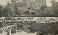 An illustration from Our English cathedrals ; their architectural beauties and characteristics, and their historical associations popularly described, together with chapters on the cathedral in mediaeval and in modern times, and in English poetry and prose; withmaps, plans, and numerous illustrations from photographs (1911)