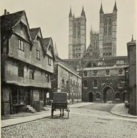 An illustration from Our English cathedrals ; their architectural beauties and characteristics, and their historical associations popularly described, together with chapters on the cathedral in mediaeval and in modern times, and in English poetry and prose; withmaps, plans, and numerous illustrations from photographs (1911)