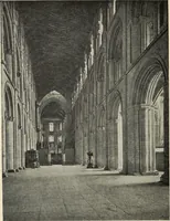 An illustration from Our English cathedrals ; their architectural beauties and characteristics, and their historical associations popularly described, together with chapters on the cathedral in mediaeval and in modern times, and in English poetry and prose; withmaps, plans, and numerous illustrations from photographs (1911)