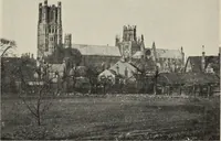 An illustration from Our English cathedrals ; their architectural beauties and characteristics, and their historical associations popularly described, together with chapters on the cathedral in mediaeval and in modern times, and in English poetry and prose; withmaps, plans, and numerous illustrations from photographs (1911)