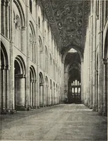An illustration from Our English cathedrals ; their architectural beauties and characteristics, and their historical associations popularly described, together with chapters on the cathedral in mediaeval and in modern times, and in English poetry and prose; withmaps, plans, and numerous illustrations from photographs (1911)