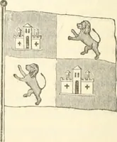 An illustration from Our flag number, with 1197 flags in full colors and 300 additional illustrations in black and white (1917)