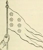 An illustration from Our flag number, with 1197 flags in full colors and 300 additional illustrations in black and white (1917)