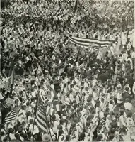 An illustration from Our flag. Origin and progress of the flag of the United States of America, with an introductory account of the symbols, standards, banners and flags of ancient and modern naitons (1872)