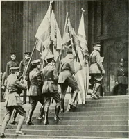 An illustration from Our flag. Origin and progress of the flag of the United States of America, with an introductory account of the symbols, standards, banners and flags of ancient and modern naitons (1872)