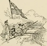 An illustration from Our flag and our songs; a brief story of the origin and life of the United States flag (1917)