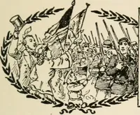An illustration from Our flag and our songs; a brief story of the origin and life of the United States flag (1917)