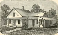An illustration from Our homes and their adornments, or, How to build, finish, furnish and adorn a home, containing practical instructions for the building of homes, interior decoration, wood carving, scroll sawing, house painting, window hangings, screens, curtains, window gardening, incidental decorations, decorative-art needle-work, and economic landscape gardening; to which is added a household compendium of new, practical and valuable recipes, the whole being designed to make happy homes for happy people (1883)