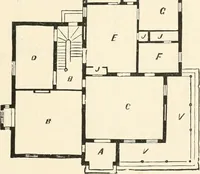 An illustration from Our homes and their adornments, or, How to build, finish, furnish and adorn a home, containing practical instructions for the building of homes, interior decoration, wood carving, scroll sawing, house painting, window hangings, screens, curtains, window gardening, incidental decorations, decorative-art needle-work, and economic landscape gardening; to which is added a household compendium of new, practical and valuable recipes, the whole being designed to make happy homes for happy people (1883)