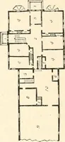 An illustration from Our homes and their adornments, or, How to build, finish, furnish and adorn a home, containing practical instructions for the building of homes, interior decoration, wood carving, scroll sawing, house painting, window hangings, screens, curtains, window gardening, incidental decorations, decorative-art needle-work, and economic landscape gardening; to which is added a household compendium of new, practical and valuable recipes, the whole being designed to make happy homes for happy people (1883)