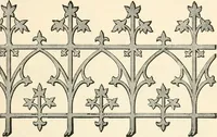 An illustration from Our homes and their adornments, or, How to build, finish, furnish and adorn a home, containing practical instructions for the building of homes, interior decoration, wood carving, scroll sawing, house painting, window hangings, screens, curtains, window gardening, incidental decorations, decorative-art needle-work, and economic landscape gardening; to which is added a household compendium of new, practical and valuable recipes, the whole being designed to make happy homes for happy people (1883)