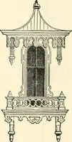 An illustration from Our homes and their adornments, or, How to build, finish, furnish and adorn a home, containing practical instructions for the building of homes, interior decoration, wood carving, scroll sawing, house painting, window hangings, screens, curtains, window gardening, incidental decorations, decorative-art needle-work, and economic landscape gardening; to which is added a household compendium of new, practical and valuable recipes, the whole being designed to make happy homes for happy people (1883)