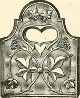 An illustration from Our homes and their adornments, or, How to build, finish, furnish and adorn a home, containing practical instructions for the building of homes, interior decoration, wood carving, scroll sawing, house painting, window hangings, screens, curtains, window gardening, incidental decorations, decorative-art needle-work, and economic landscape gardening; to which is added a household compendium of new, practical and valuable recipes, the whole being designed to make happy homes for happy people (1883)