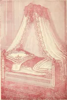 An illustration from Our homes and their adornments, or, How to build, finish, furnish and adorn a home, containing practical instructions for the building of homes, interior decoration, wood carving, scroll sawing, house painting, window hangings, screens, curtains, window gardening, incidental decorations, decorative-art needle-work, and economic landscape gardening; to which is added a household compendium of new, practical and valuable recipes, the whole being designed to make happy homes for happy people (1883)