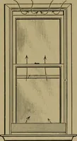 An illustration from Our homes and their adornments; (1884)