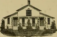 An illustration from Our homes and their adornments; (1884)