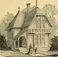 An illustration from Our homes and their adornment: (1883)