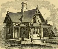 An illustration from Our homes and their adornment: (1883)