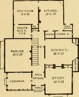 An illustration from Our homes and their adornment: (1883)