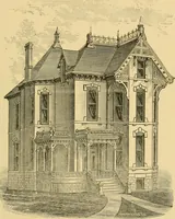 An illustration from Our homes and their adornment: (1883)