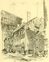 An illustration from Our Philadelphia (1914)