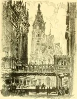 An illustration from Our Philadelphia (1914)
