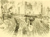 An illustration from Our Philadelphia (1914)