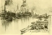An illustration from Our Philadelphia (1914)