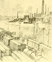 An illustration from Our Philadelphia (1914)