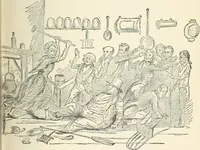 An illustration from Our political drama, conventions, campaigns, candidates (1904)