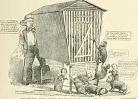 An illustration from Our political drama, conventions, campaigns, candidates (1904)