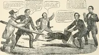 An illustration from Our political drama, conventions, campaigns, candidates (1904)