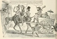 An illustration from Our political drama, conventions, campaigns, candidates (1904)