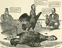 An illustration from Our political drama, conventions, campaigns, candidates (1904)