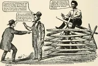An illustration from Our political drama, conventions, campaigns, candidates (1904)