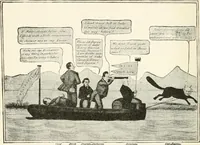 Picture 10 of 44 from Our political drama, conventions, campaigns, candidates (1904), leaf 105