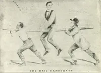 Picture 18 of 44 from Our political drama, conventions, campaigns, candidates (1904), leaf 119