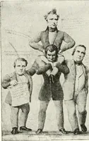 An illustration from Our political drama, conventions, campaigns, candidates (1904)