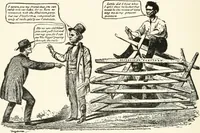 Picture 22 of 44 from Our political drama, conventions, campaigns, candidates (1904), leaf 129