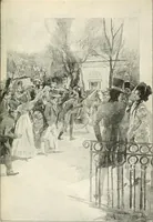 An illustration from Our political drama, conventions, campaigns, candidates (1904)