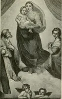 An illustration from An outline history of painting for young people and students (1883)