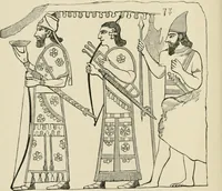 An illustration from An outline history of painting for young people and students (1883)