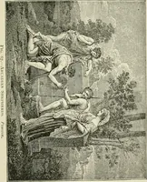 An illustration from An outline history of painting for young people and students (1883)