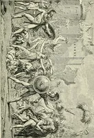 An illustration from An outline history of painting for young people and students (1883)
