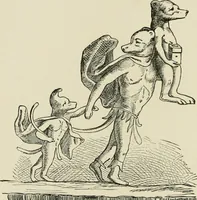 An illustration from An outline history of painting for young people and students (1883)