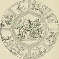 An illustration from An outline history of painting for young people and students (1883)