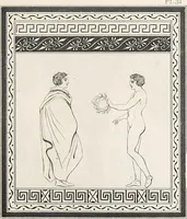 Picture 32 of 64 from Outlines from the figures and compositions upon the Greek, Roman, and Etruscan vases of the late Sir William Hamilton; with engraved borders (1804), leaf 106