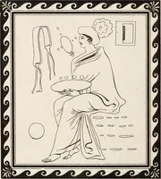 Picture 34 of 64 from Outlines from the figures and compositions upon the Greek, Roman, and Etruscan vases of the late Sir William Hamilton; with engraved borders (1804), leaf 111