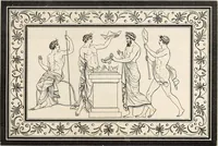 Picture 49 of 64 from Outlines from the figures and compositions upon the Greek, Roman, and Etruscan vases of the late Sir William Hamilton; with engraved borders (1804), leaf 154